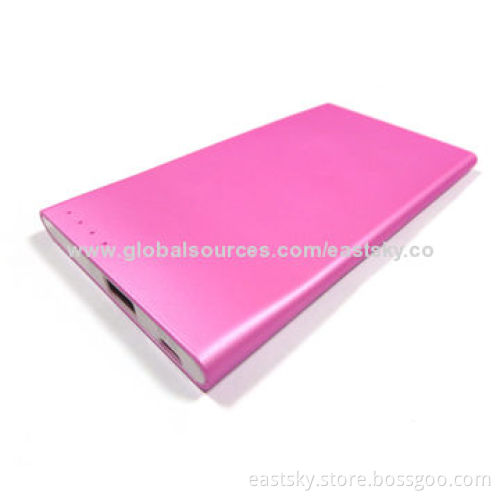 Promotional Slim 2500mAh Power Bank, Can be in Your WalletNew